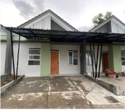 Tampak depan New Carta Residence - Sukawangi
